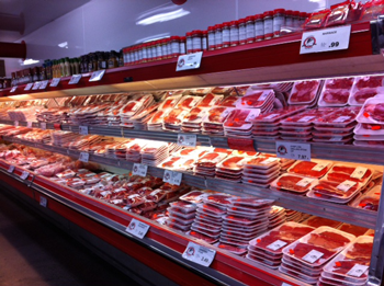 Image of a meat case